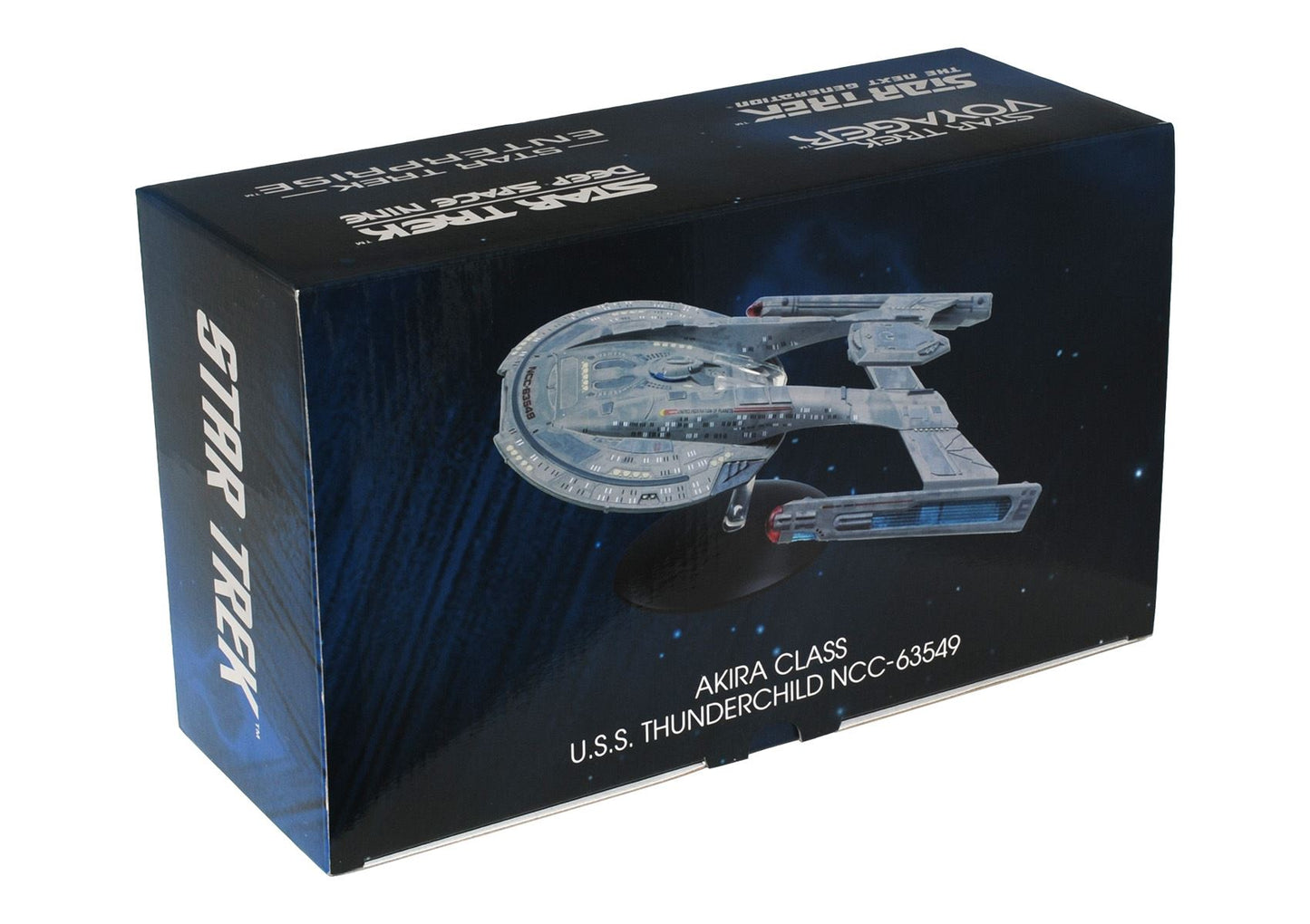 #12 U.S.S. Thunderchild NCC-63549 (Akira-class) XL EDITION Model Die Cast Ship (Eaglemoss / Star Trek)