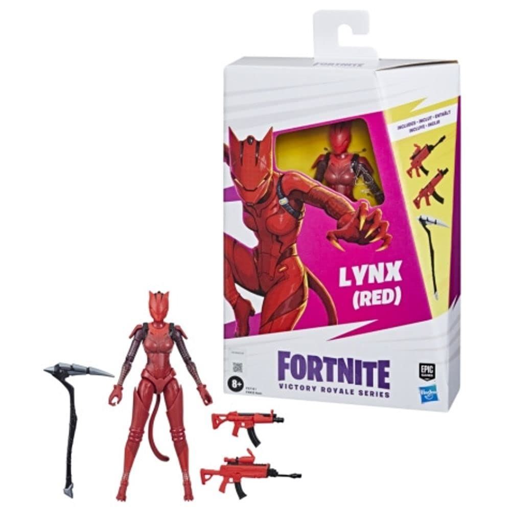 Fortnite Victory Royale Series Lynx (Red) 6" Action Figure With Accessories F5710