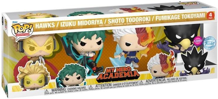 Hawks, Izuku Midoriya, Shoto Todoroki & Fumikage Tokoyami 4-Pack 78045