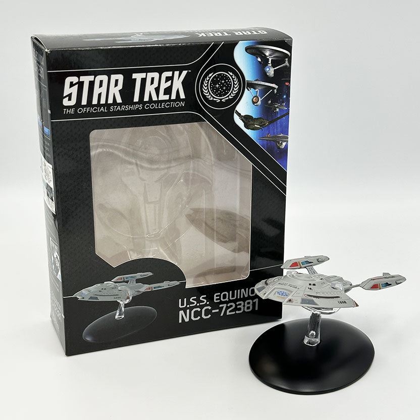 #15 / #7 U.S.S Equinox NCC-72381 Diecast Model Ship Window Boxed (Star Trek / Eaglemoss)