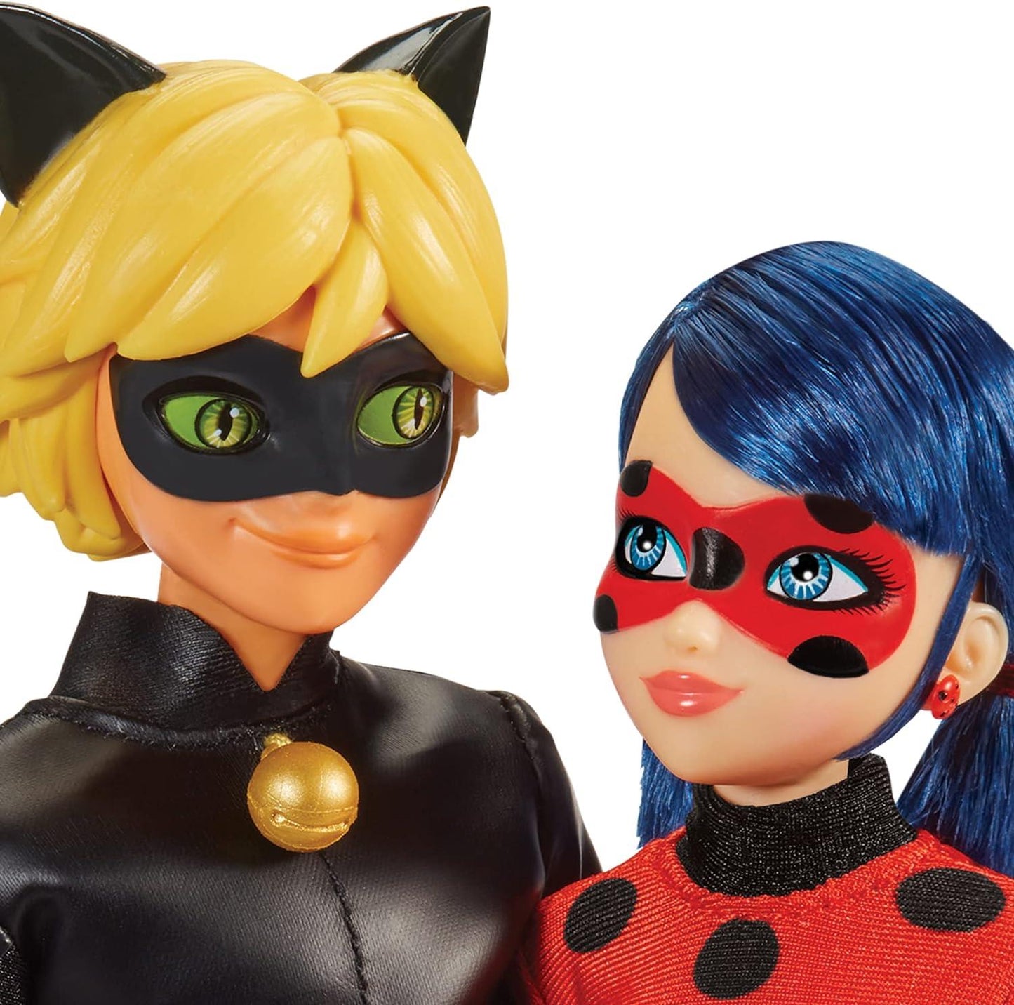 Ladybug & Cat Noir Miraculous 2-Pack Mission Accomplished Fashion Dolls LB000011