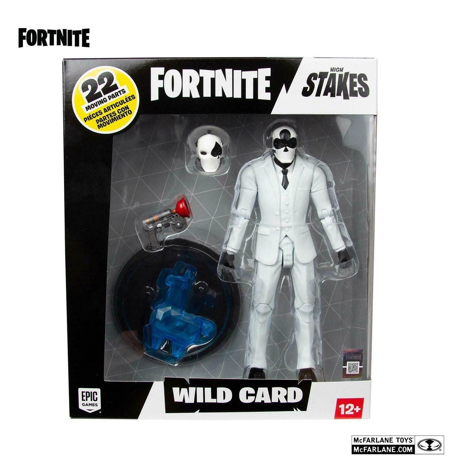 Fortnite High Stakes Wild Card Action Figure – McFarlane Toys Premium