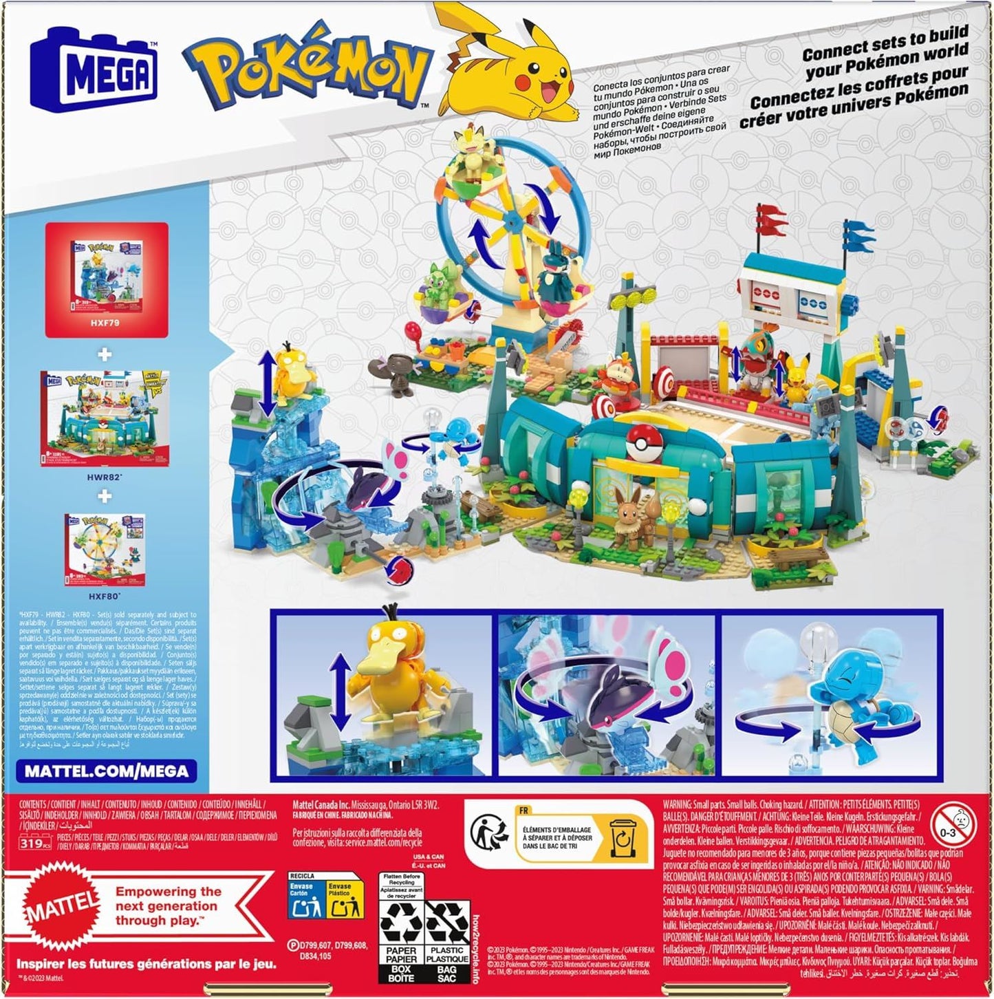 Aquatic Adventure HXF79 Pokémon Building Toy Kit (MEGA / Pokemon)