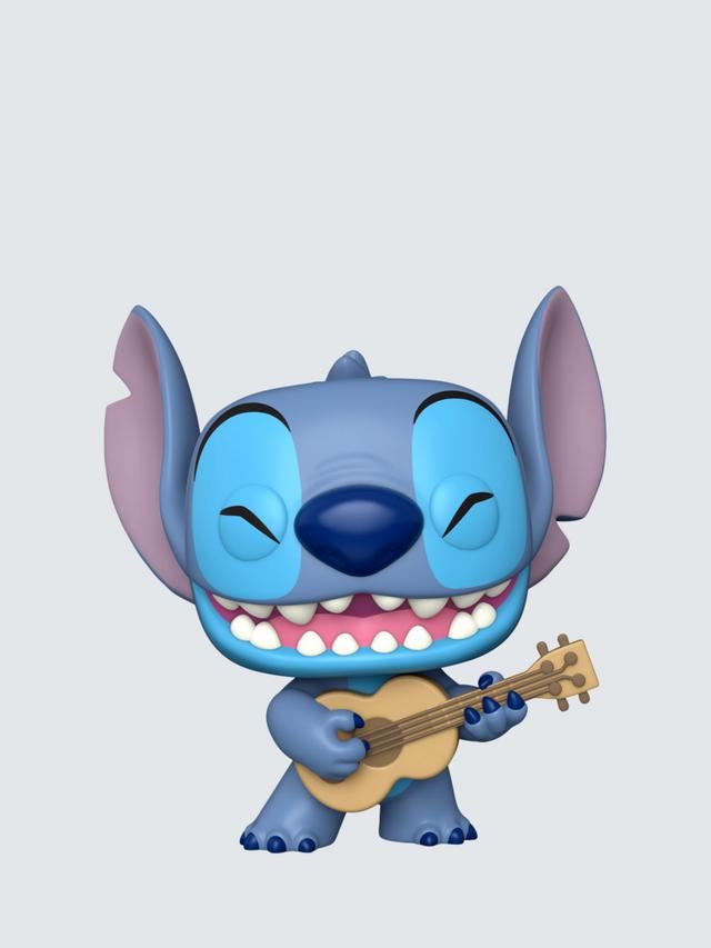 Stitch with Ukulele 76786 10" Jumbo Pop! Vinyl Figure Special Edition (Disney Lilo & Stitch)Stitch with Ukulele 10″ Jumbo Pop! Vinyl Figure 76786 – Disney Lilo & Stitch Funko Special Edition Collectible