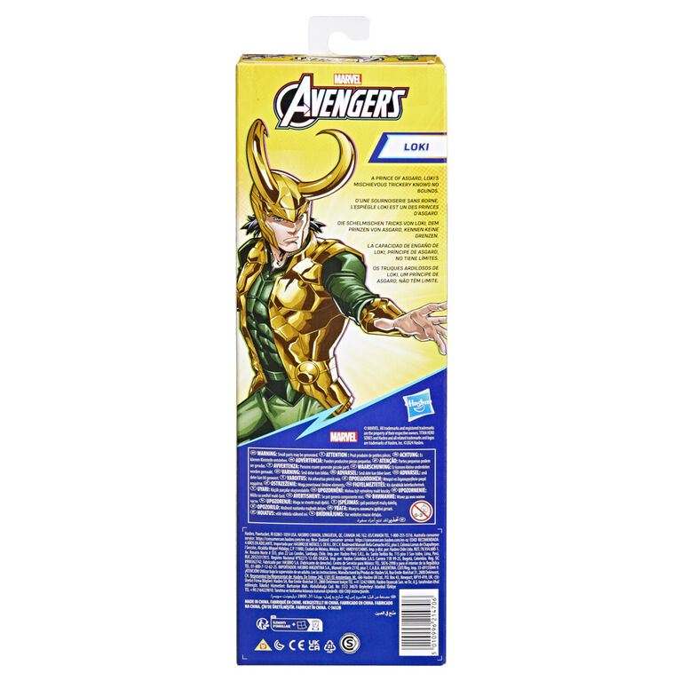 Loki E7874 12" Action Figure Titan Hero Series (Marvel Avengers)
