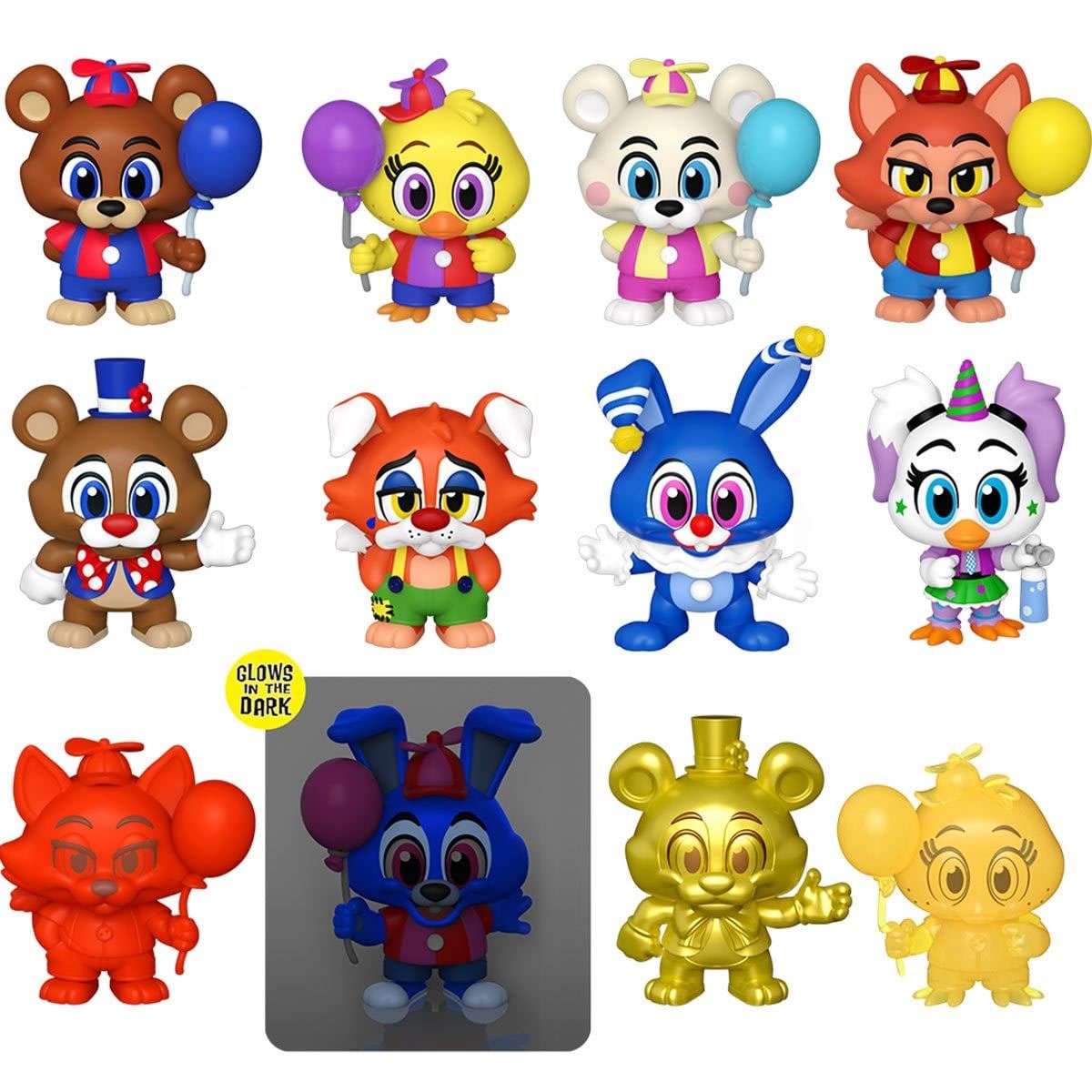 1 Balloon Circus Mystery Minis Blind Box 67871 Security Breach S2 (FNAF / Five Nights at Freddy's)