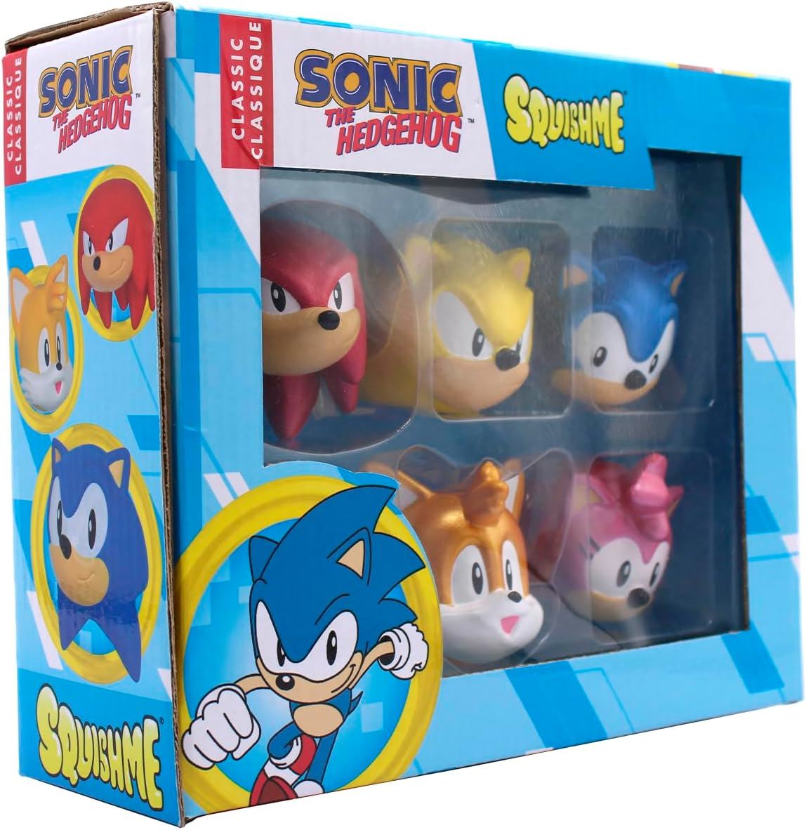 Sonic The Hedgehog: SquishMe Classic Figure Set 5-Pack JTSC-4147-2