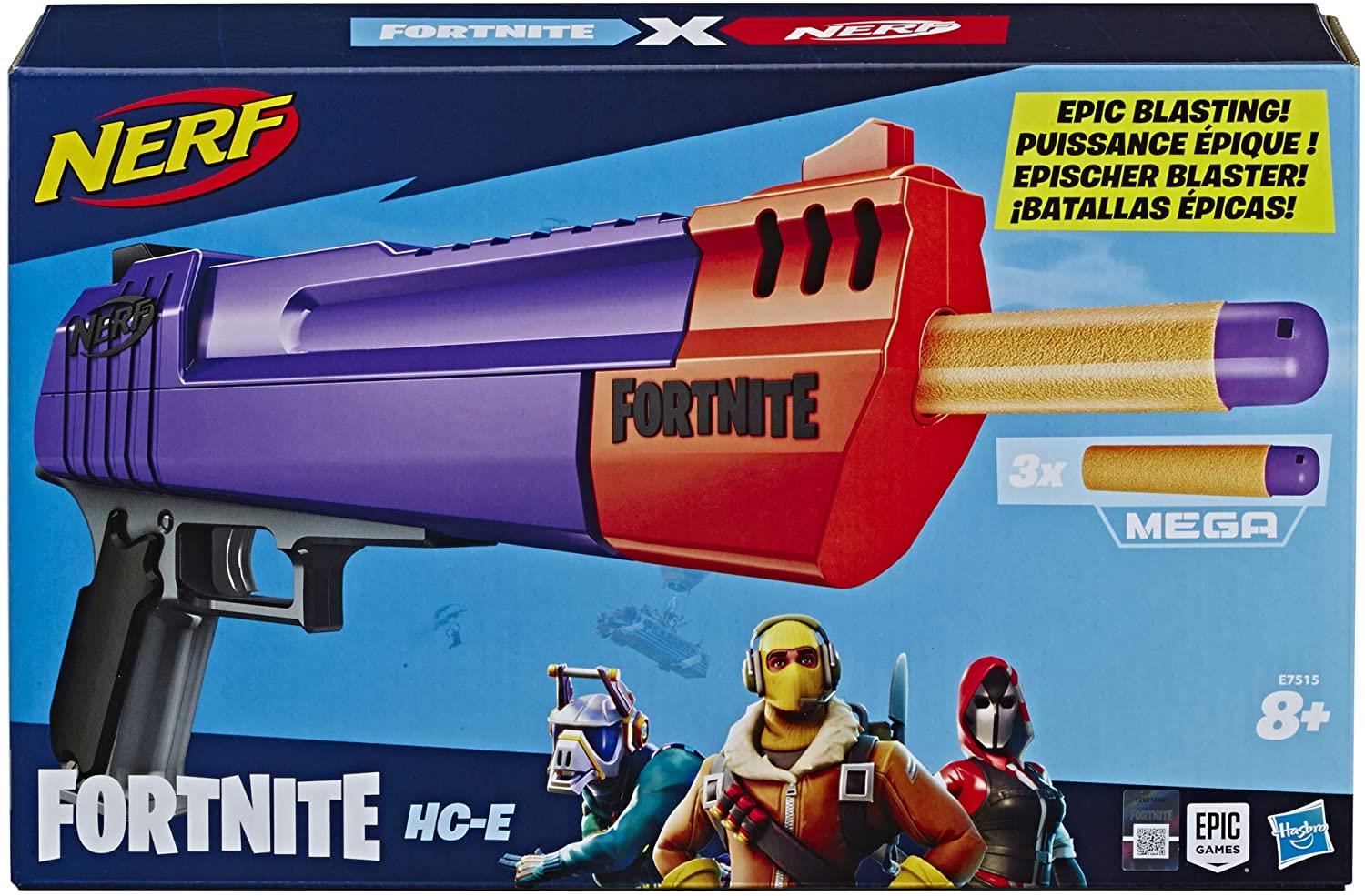 Mega Dart Blaster Nerf Fortnite E7510 Toy Gun