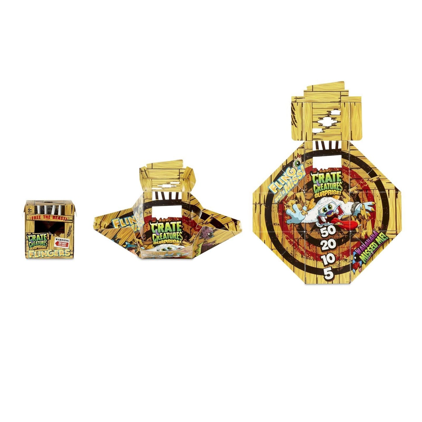 Crate Creatures Surprise FLINGERS Figure - CROSSEYES™ (Series 1)