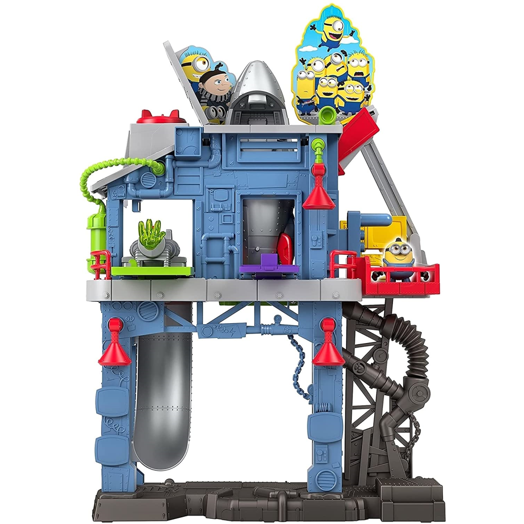 Fisher-Price Imaginext Minions GRU'S GADGET LAIR House Headquaters Playset