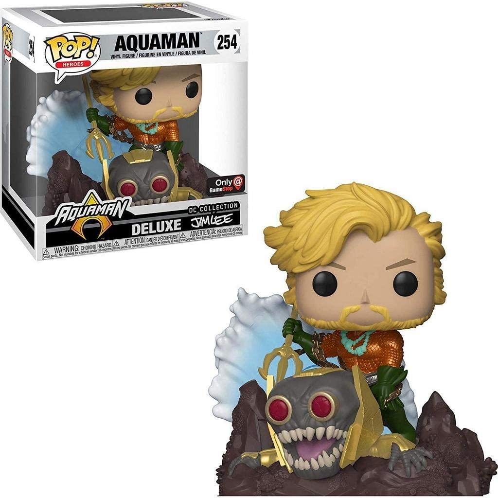 Funko POP! AQUAMAN #254 Deluxe Jim Lee Vinyl Figure DC