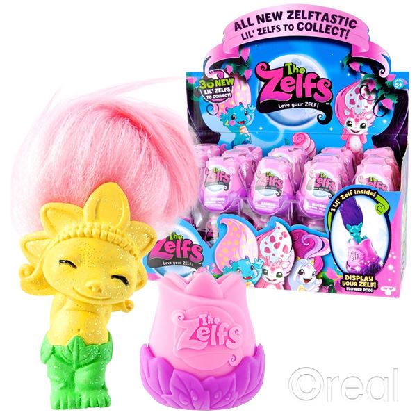 The Zelfs 1 Series 5 Lil Zelf Blind Flower Pod Sealed Figure Official