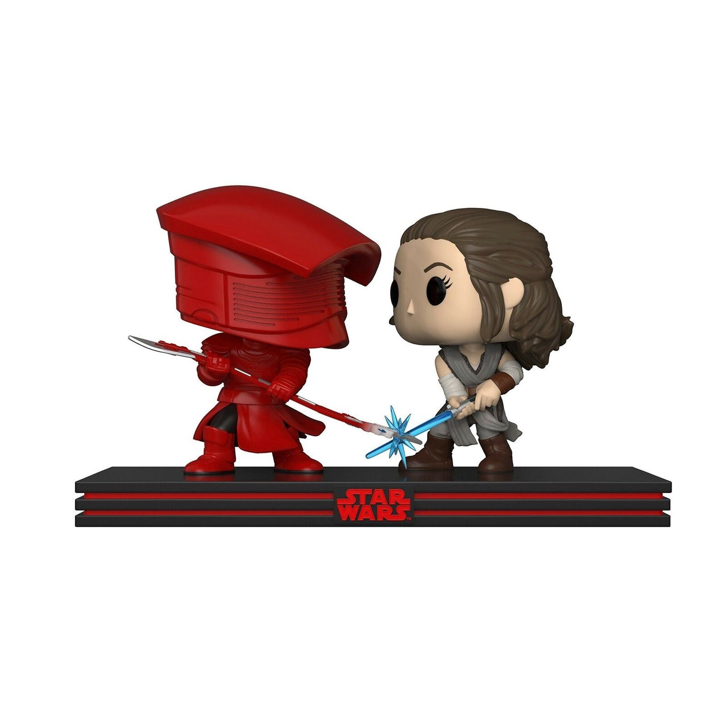 Funko POP! REY VS PRAETORIAN Guard Battle #265 Star Wars Lat Jedi Vinyl Figure