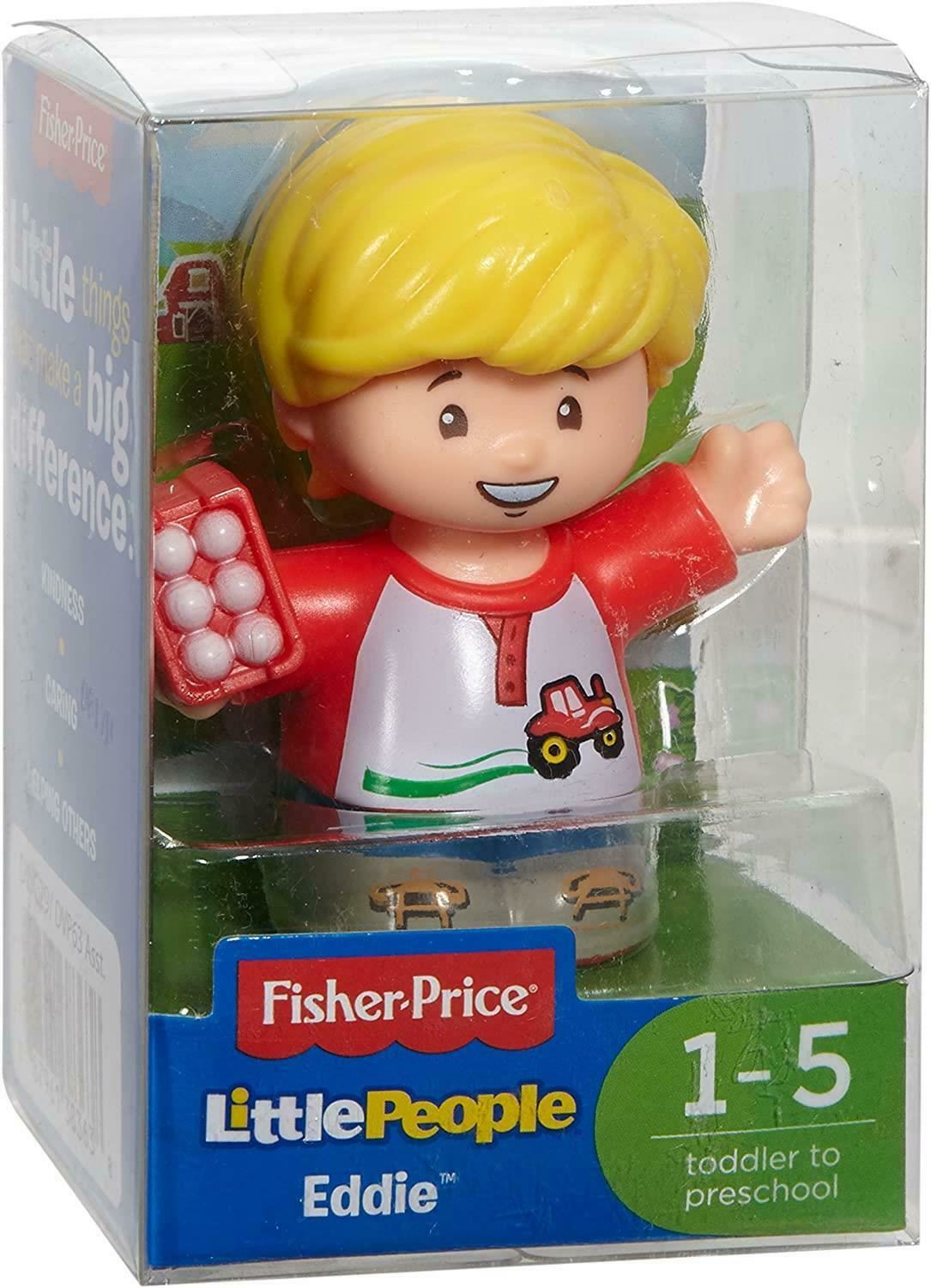 Fisher-Price Little People EDDIE Figure Pre-School Toy