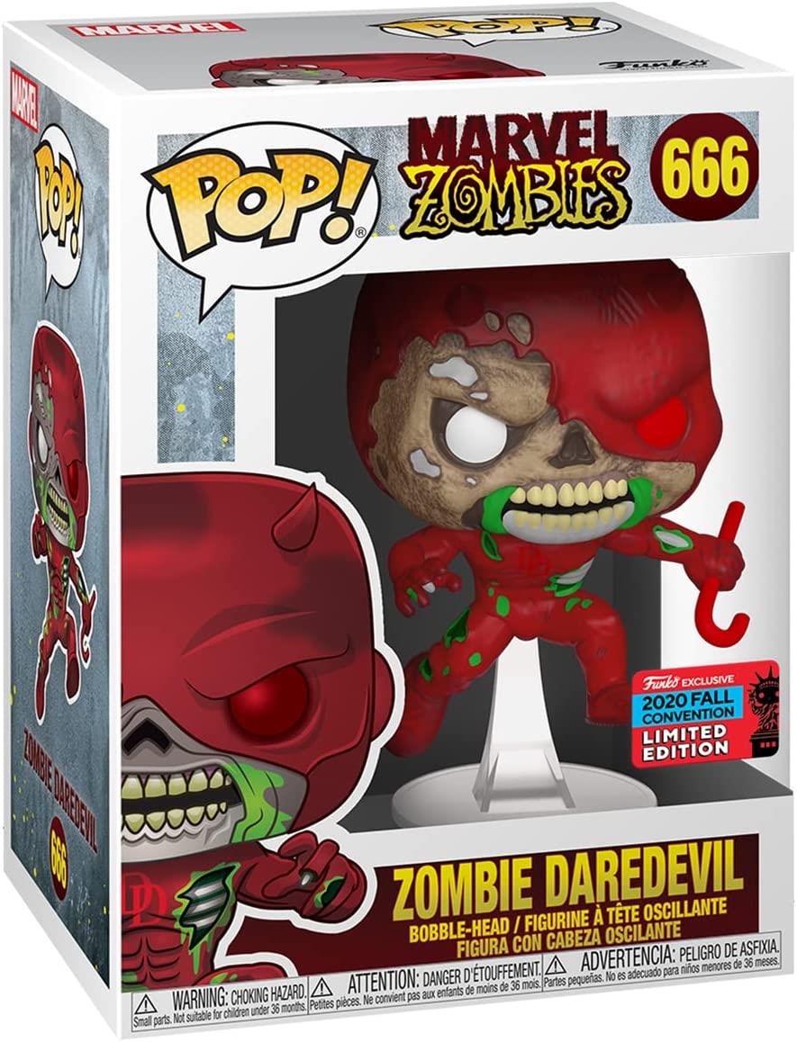 Funko POP! ZOMBIE DAREDEVIL #666 Limited Edition Vinyl Figure Marvel