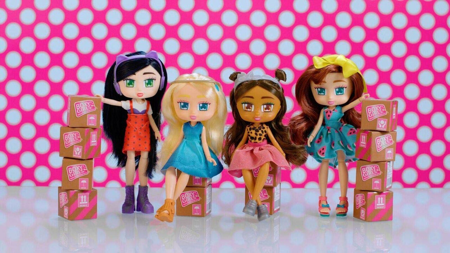 Boxy Girls WILLA 20cm Fashion Doll and Accessories - Unbox Makeup, Shoes, Bag...