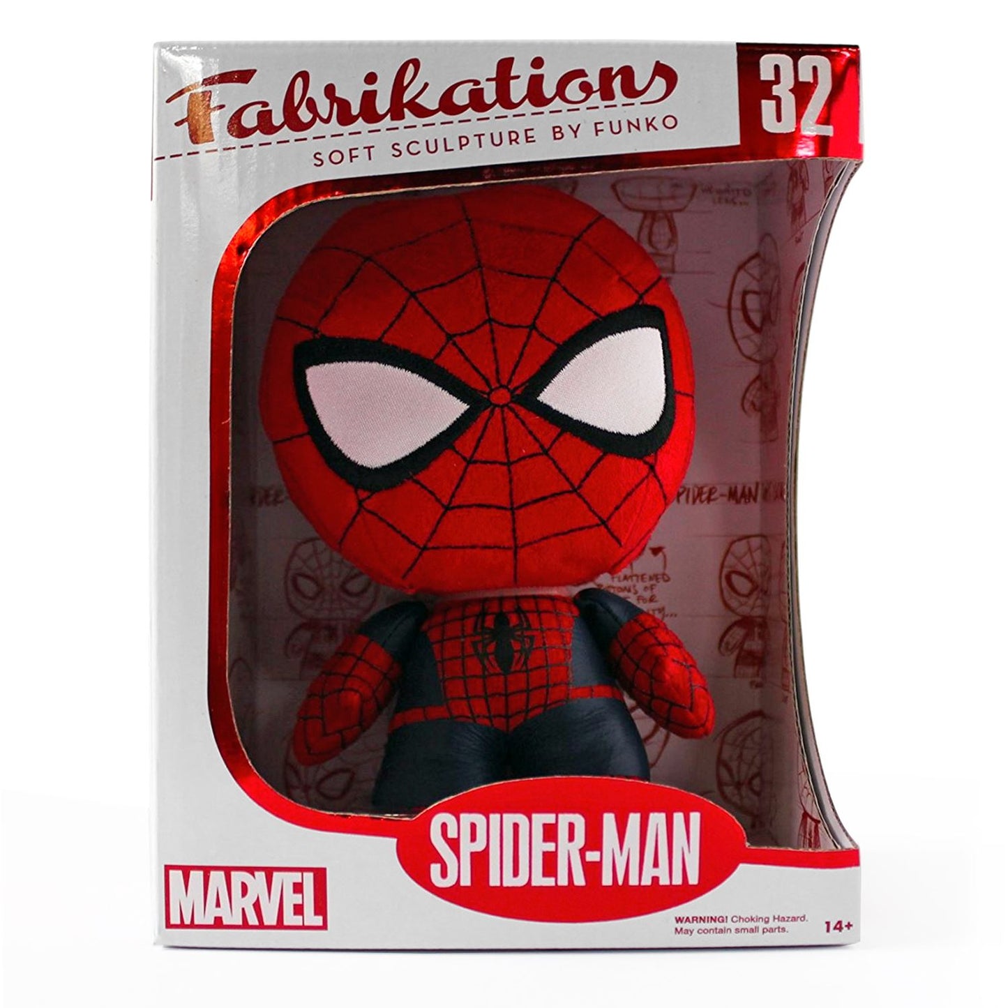 Funko Fabrikations SPIDER-MAN PLUSH #32 Figure Marvel Collector Corps Boxed