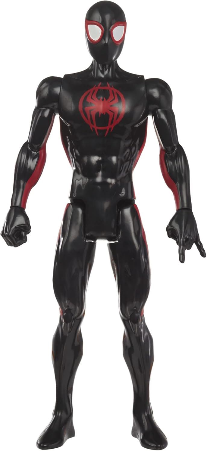 Miles Morales 12″ Action Figure – Marvel Spider-Man: Across the Spider-Verse Titan Hero Series F5643 by Hasbro | Movie-Inspired Super Hero Figure