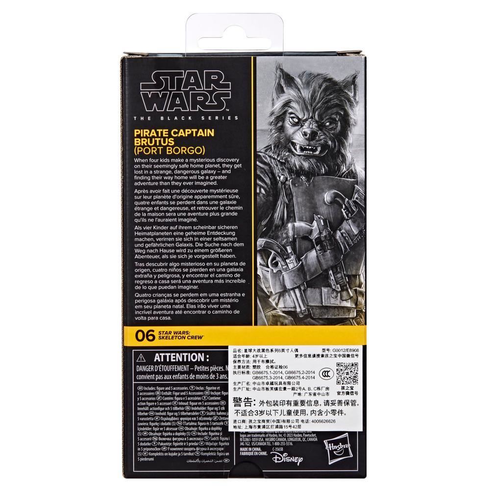 Pirate Captain Brutus (Port Borgo) G0012 Black Series Figure (Star Wars: Skeleton Crew)