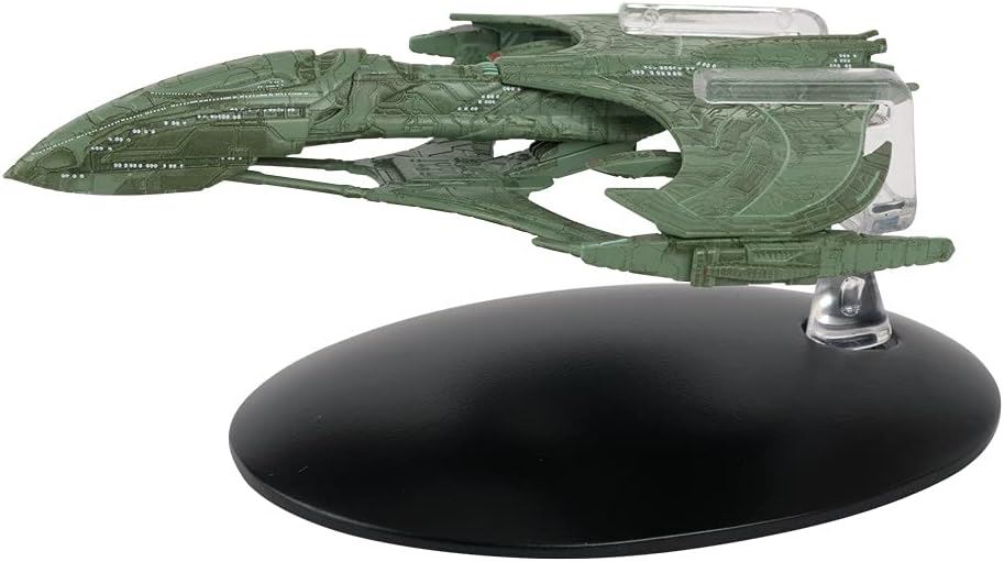 #13 R.R.W. Aelahl Light Warbird Battlecruiser Diecast Model Ship (Star Trek / Eaglemoss)