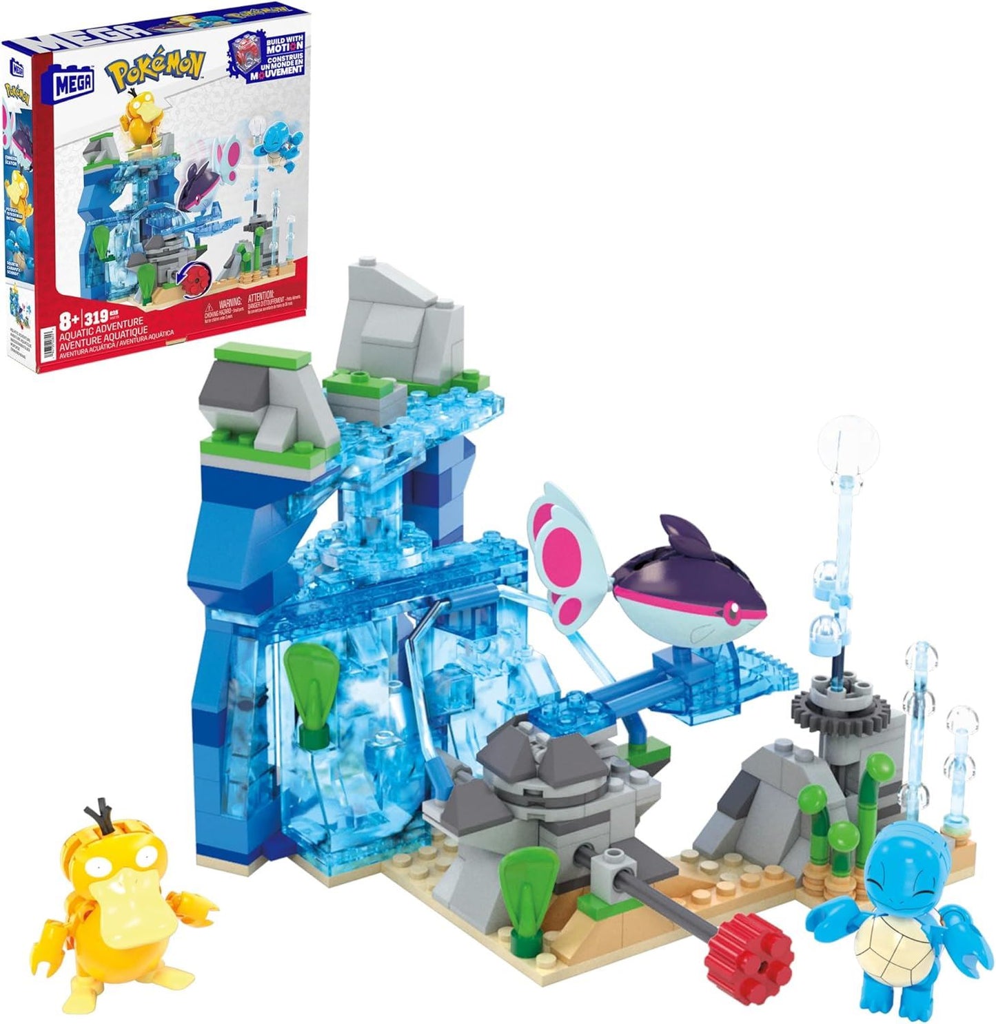 Aquatic Adventure HXF79 Pokémon Building Toy Kit (MEGA / Pokemon)