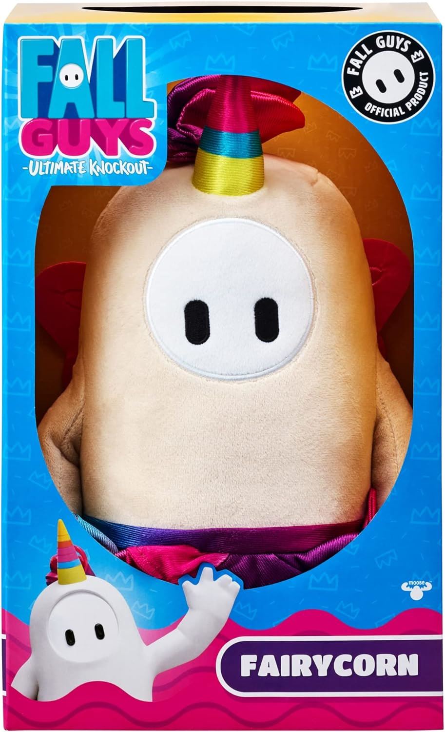 Fairycorn (Super Licorne) Medium Plush 12" / 30cm Collectible Soft Toy S1 62521 (Fall Guys)