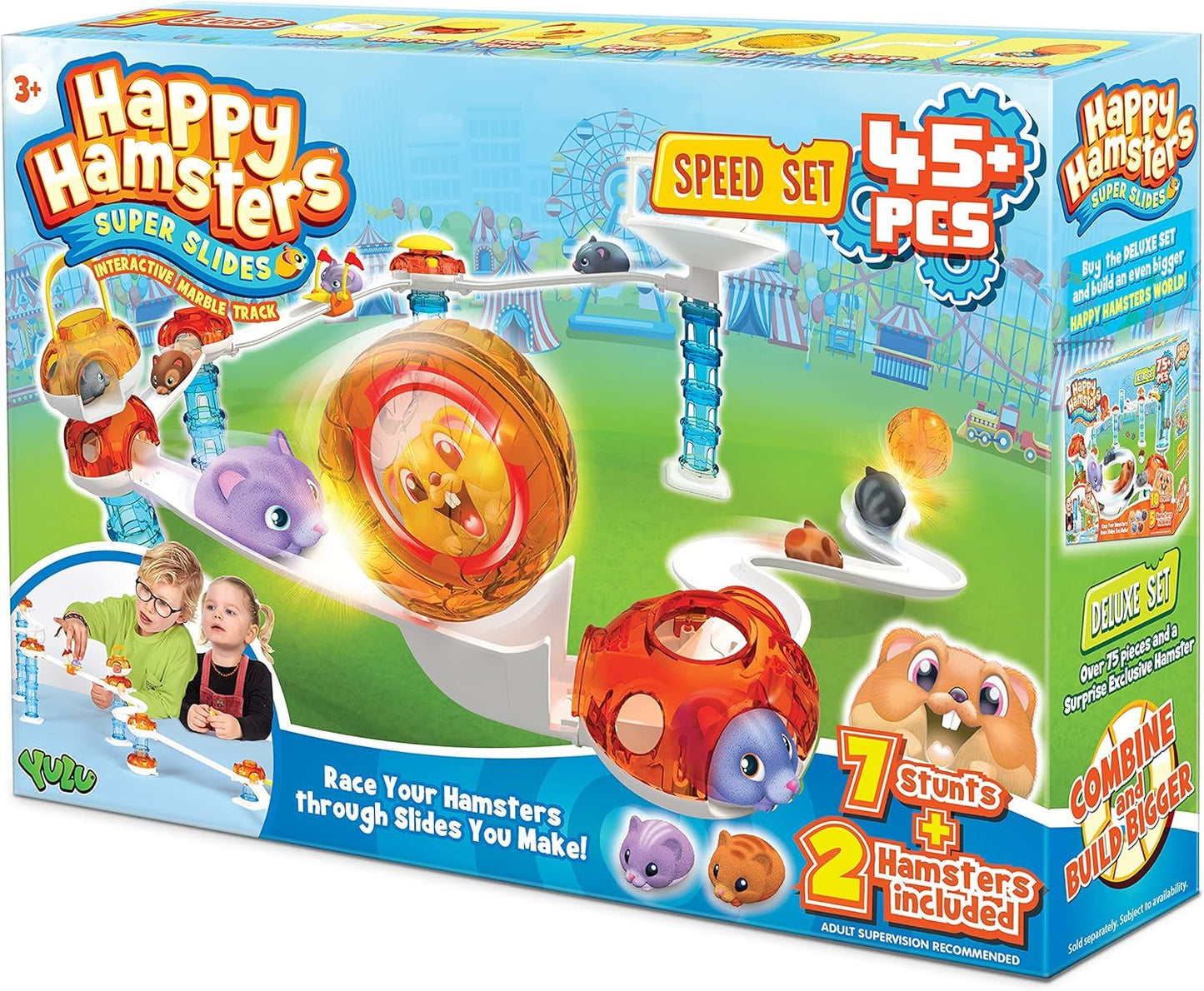 Happy Hamster Speed Set YL120001 Marble Run Super Slides (YULU)