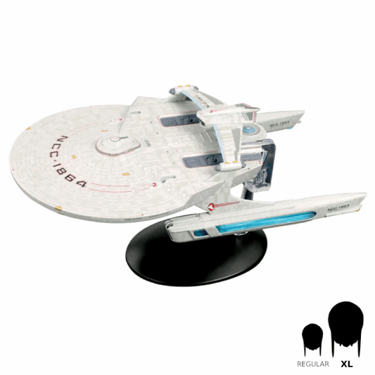 #09 U.S.S. Reliant NCC-1864 Model Diecast Ship XL EDITION (Eaglemoss / Star Trek)