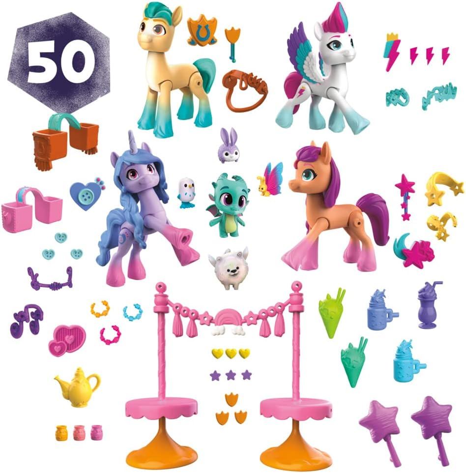 My Little Pony Make Your Mark Friends of Maretime Bay Playset F3865 4 Ponies