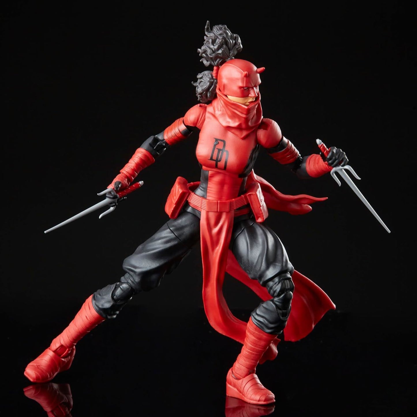 Elektra Natchios Daredevil 6″ Action Figure – Marvel Legends Series by Hasbro | Comics-Inspired Spider-Man Wave Elektra with Accessories