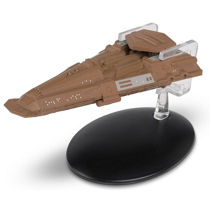 Eaglemoss STAR TREK Bajoran Freighter Starship Modèle moulé sous pression (numéro 101)