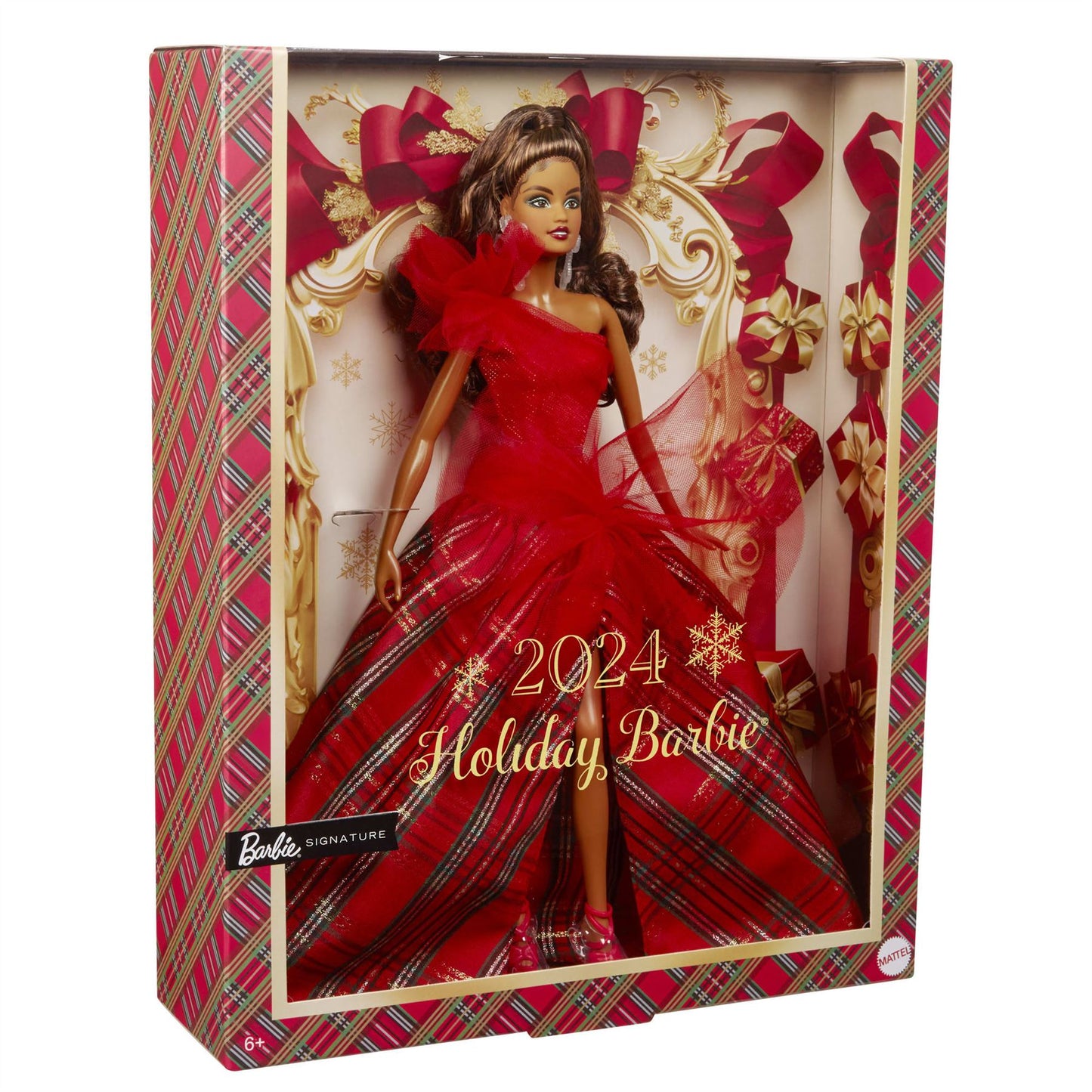 Holiday Barbie Doll HRM63 Signature 2024 Brunette (Barbie)