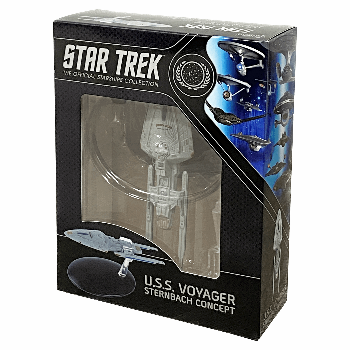 #11 U.S.S. Voyager NCC-73602 (Sternbach concept) Model Diecast Ship BONUS ISSUE (Eaglemoss / Star Trek)