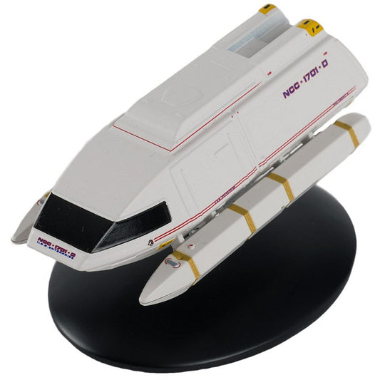 #28 Cargo Shuttle Type 9A Shuttle Model Die Cast Shuttlecraft Ship (Eaglemoss / Star Trek)