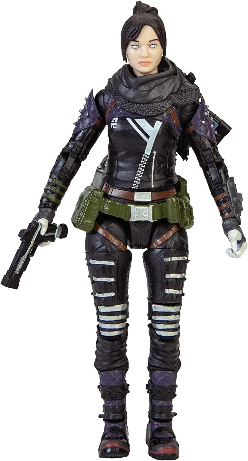 Apex Legends Wraith 6″ Action Figure – Poseable Battle Legend Hero Figure with Accessories (Collector Grade)