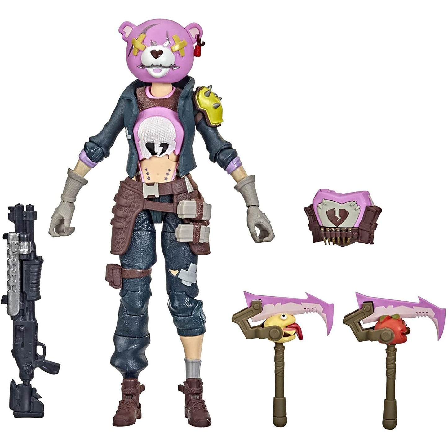 Fortnite Victory Royale Series Ragsy 6″ Action Figure F4974 – 20+ Points of Articulation with Accessories & Back Bling (Hasbro)
