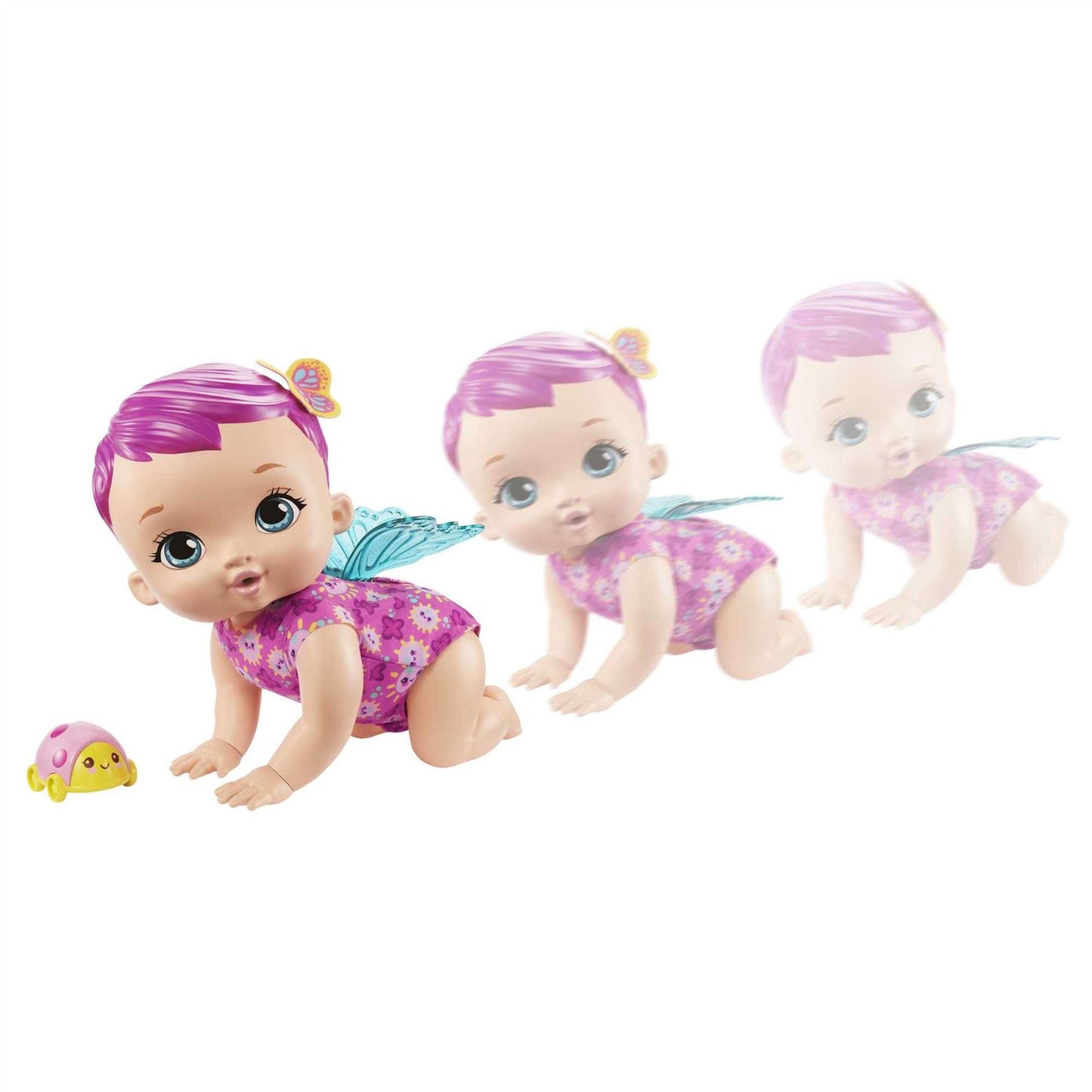My Garden Baby Giggle & Crawl Baby Butterfly Doll GYP31
