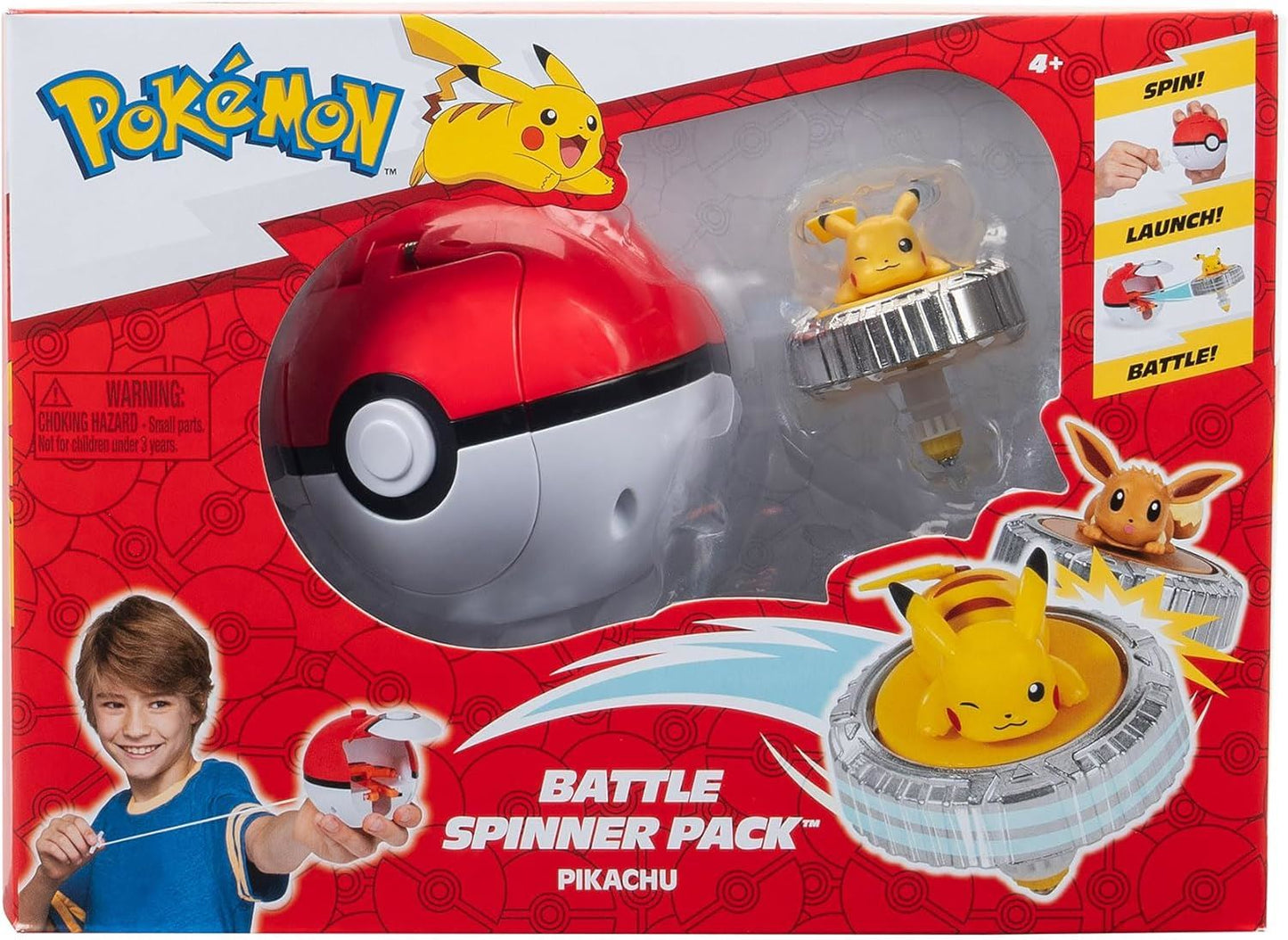 Battle Spinner Pack PIKACHU PKW4398 Pokémon (Jazwares / Pokemon)