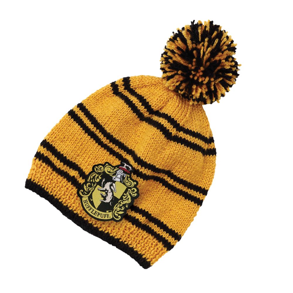 Hufflepuff Bobble Hat Knit Kit Beanie (Wizarding World / Harry Potter)