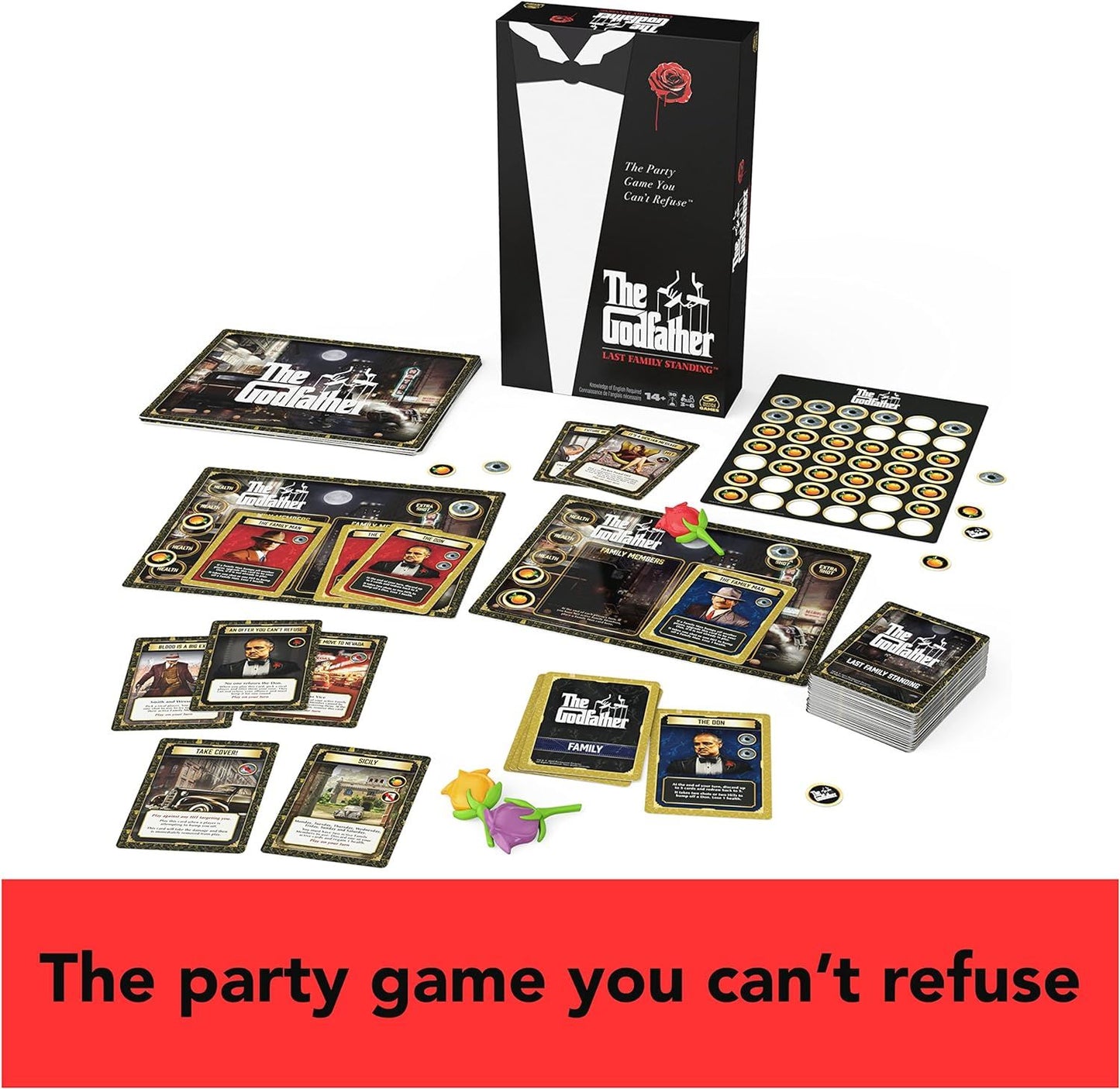 The Godfather Last Family Standing Board Game 6065467