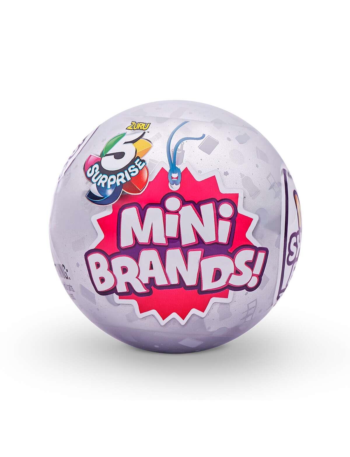 5 Surprise Mini Brands Mystery Capsule Real Miniature Brands Collectible Toy By ZURU (3 Pack