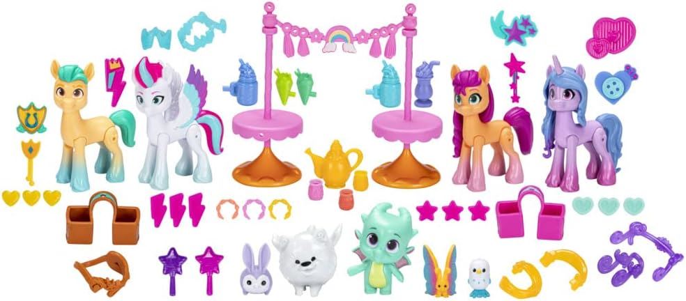 My Little Pony Make Your Mark Friends of Maretime Bay Playset F3865 4 Ponies