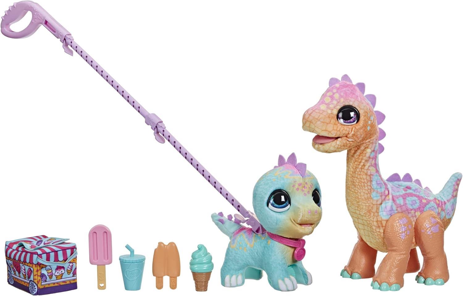 Ice Cream Furreal Dinosaur Walmart FurReal Hasbro Snackin' Sally's