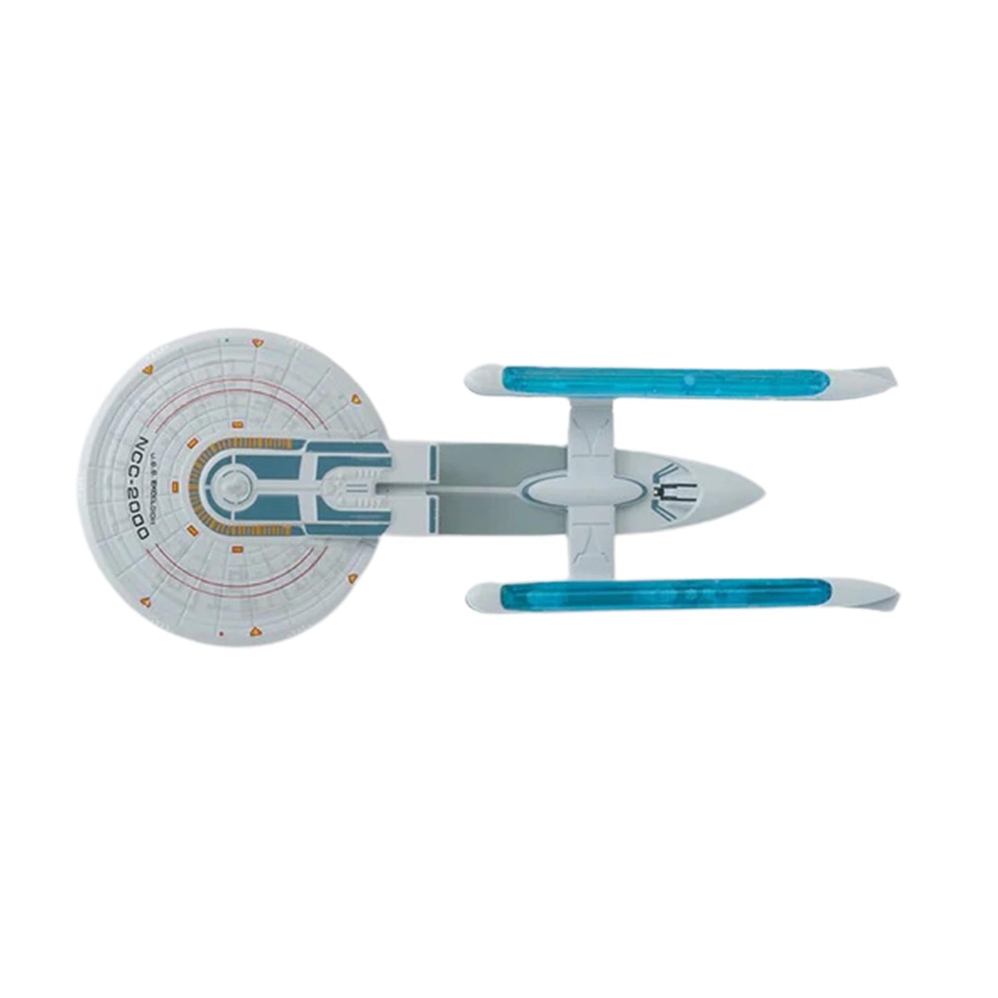 #08 U.S.S. Excelsior NCC-2000 (Excelsior class) Model Diecast Ship (Eaglemoss / Star Trek)