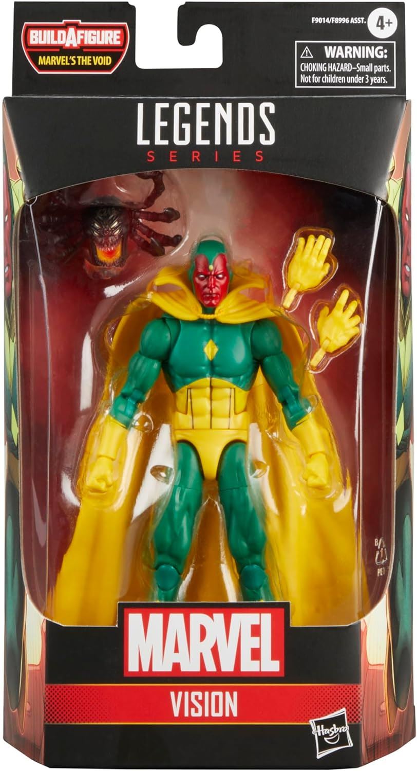 Vision 6″ Action Figure – Marvel Legends Series F9014 (Comics-Inspired Android Avenger by Hasbro)