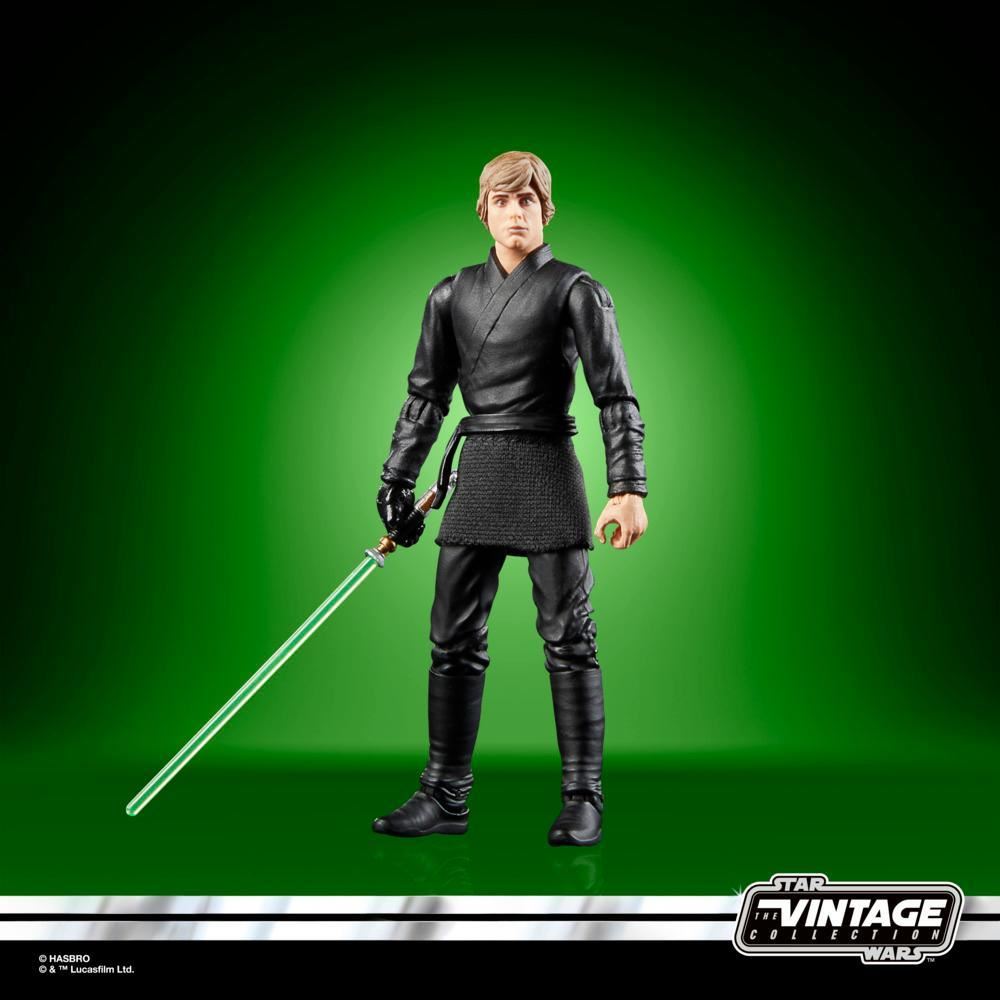 Luke Skywalker (Jedi Academy) 4″ Action Figure – Star Wars The Vintage Collection F8409 (The Book of Boba Fett) | Kenner-Style Figure by Hasbro