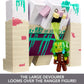 Minecraft Legends The Devourer Ranger + Slime HNC08 Action Figure Playset Mattel
