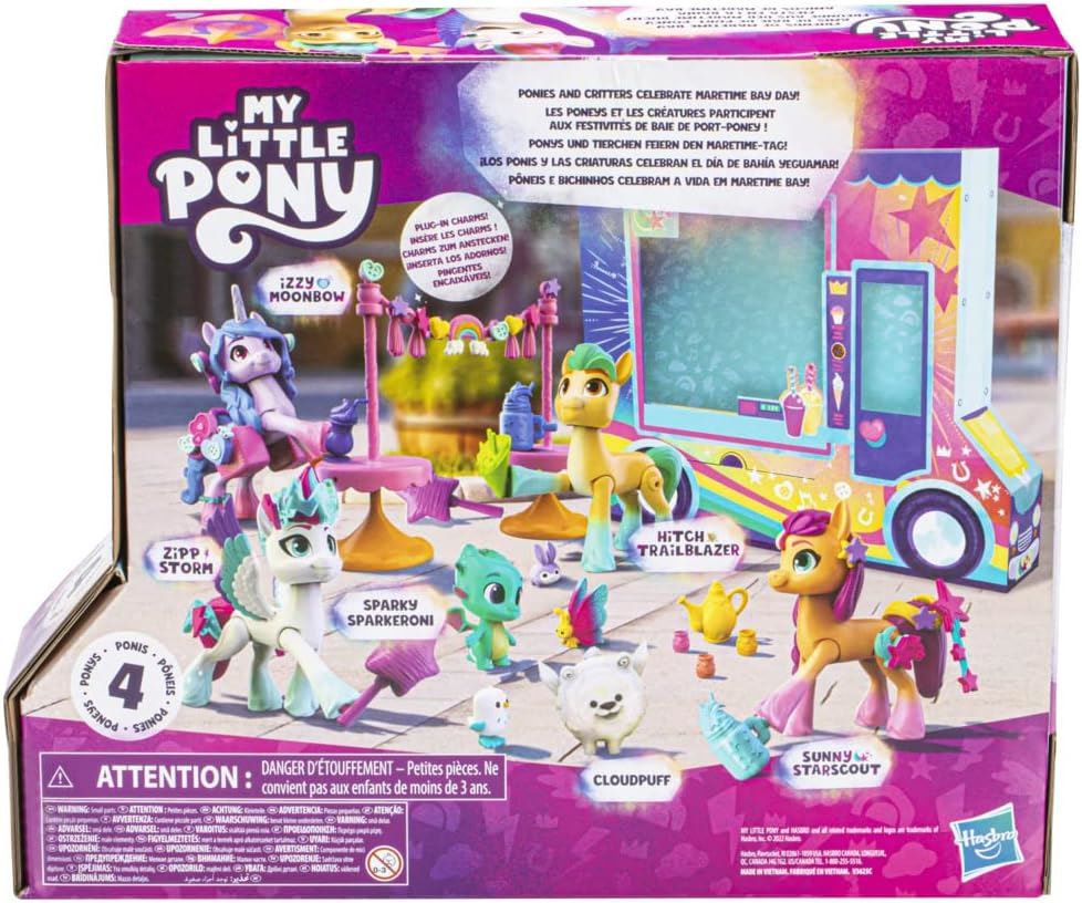 My Little Pony Make Your Mark Friends of Maretime Bay Playset F3865 4 Ponies