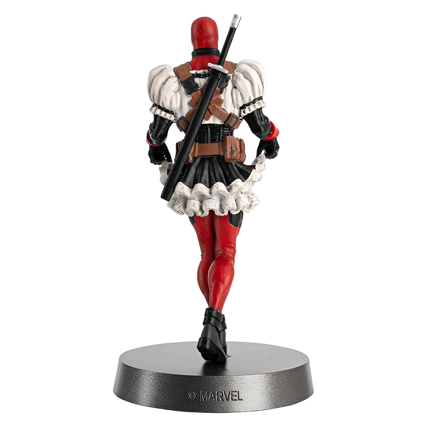 Deadpool FRENCH MAID Metal Statue 1:18 Scale Figurine (Marvel Eaglemoss Heavyweights)