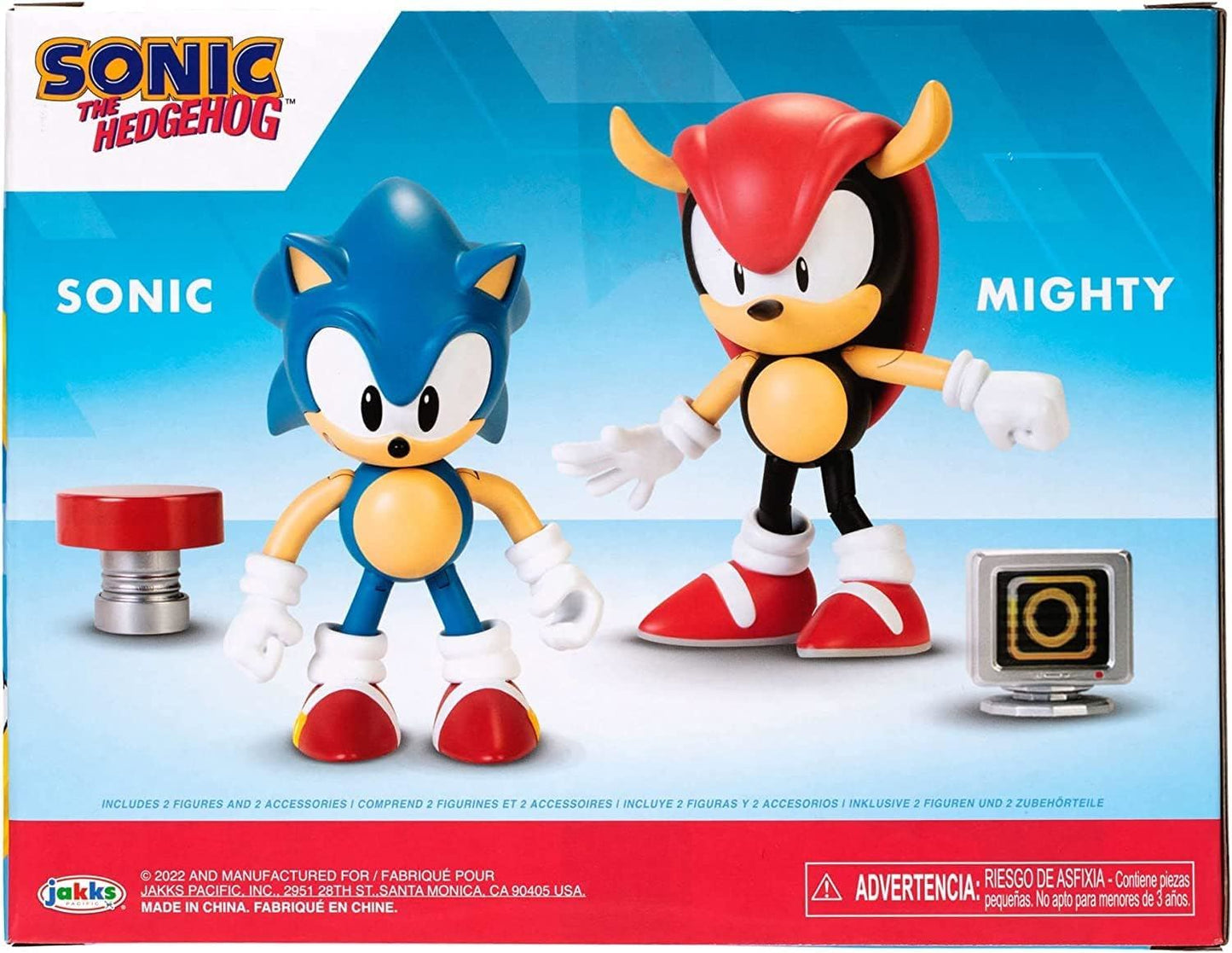 Sonic & Mighty Classic 4" Action Figures Classic Set 41556 Sonic the Hedgehog